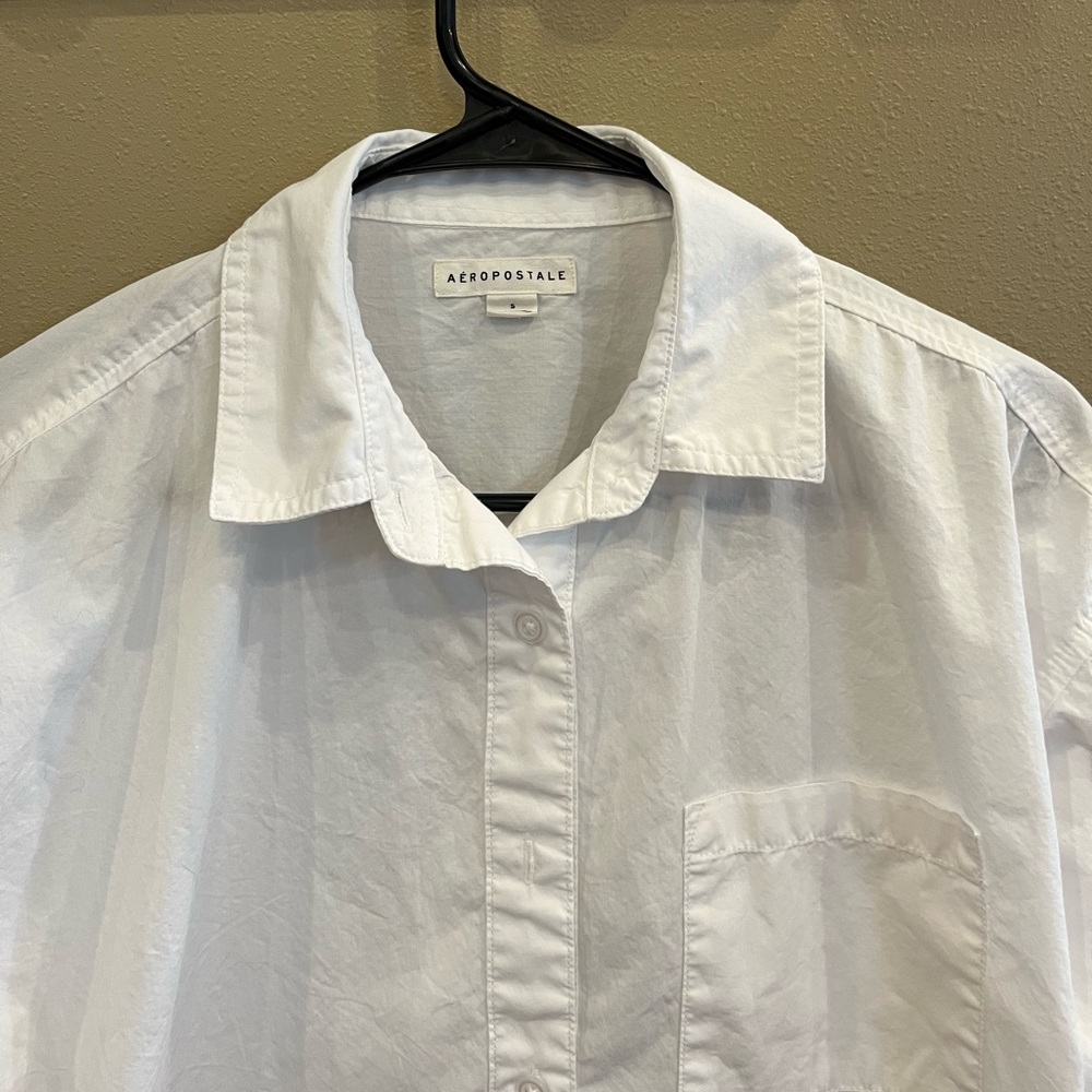 Aeropostale White Button up